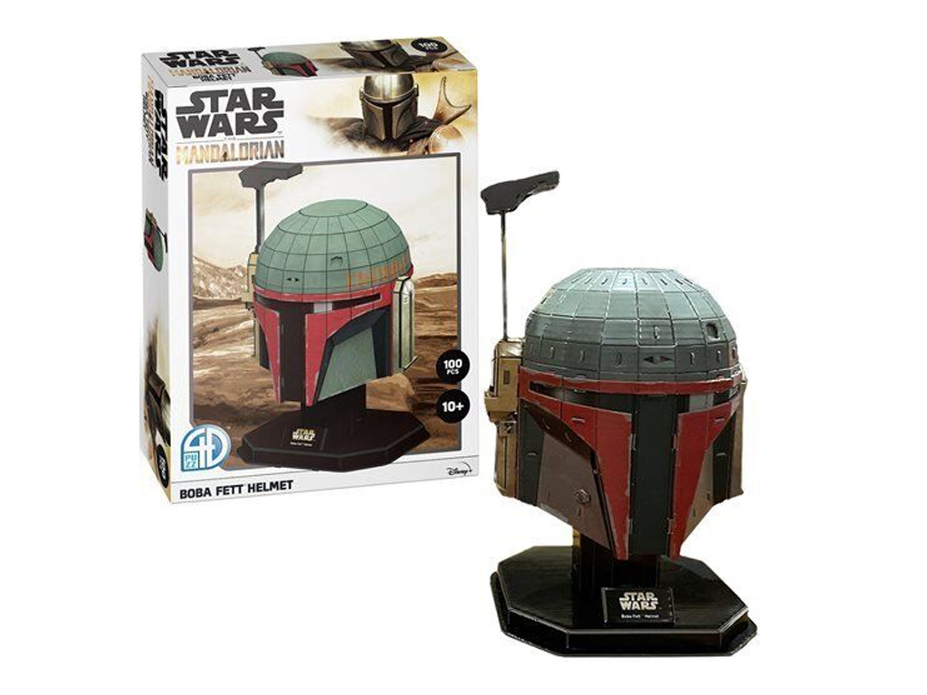 Star Wars: The Mandalorian Boba Fett Helmet Medium 3D Model Kit