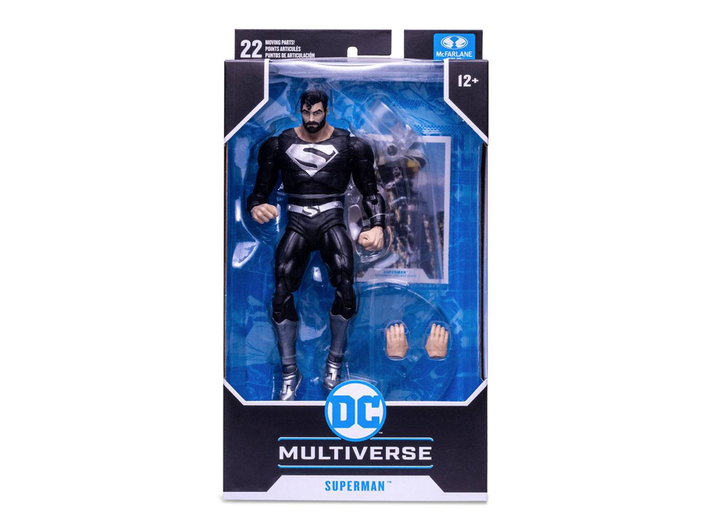 DC Multiverse Solar Superman Black Suit