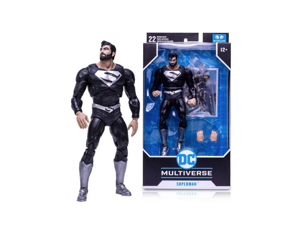 DC Multiverse Solar Superman Black Suit