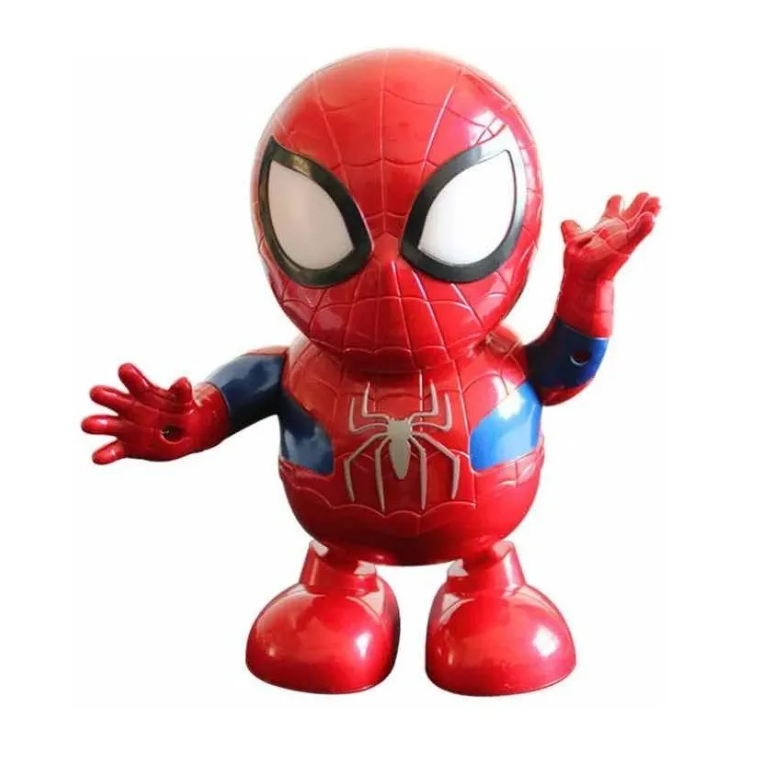 Spiderman Dance Hero Robot Bailarin Juguete Marvel Avengers
