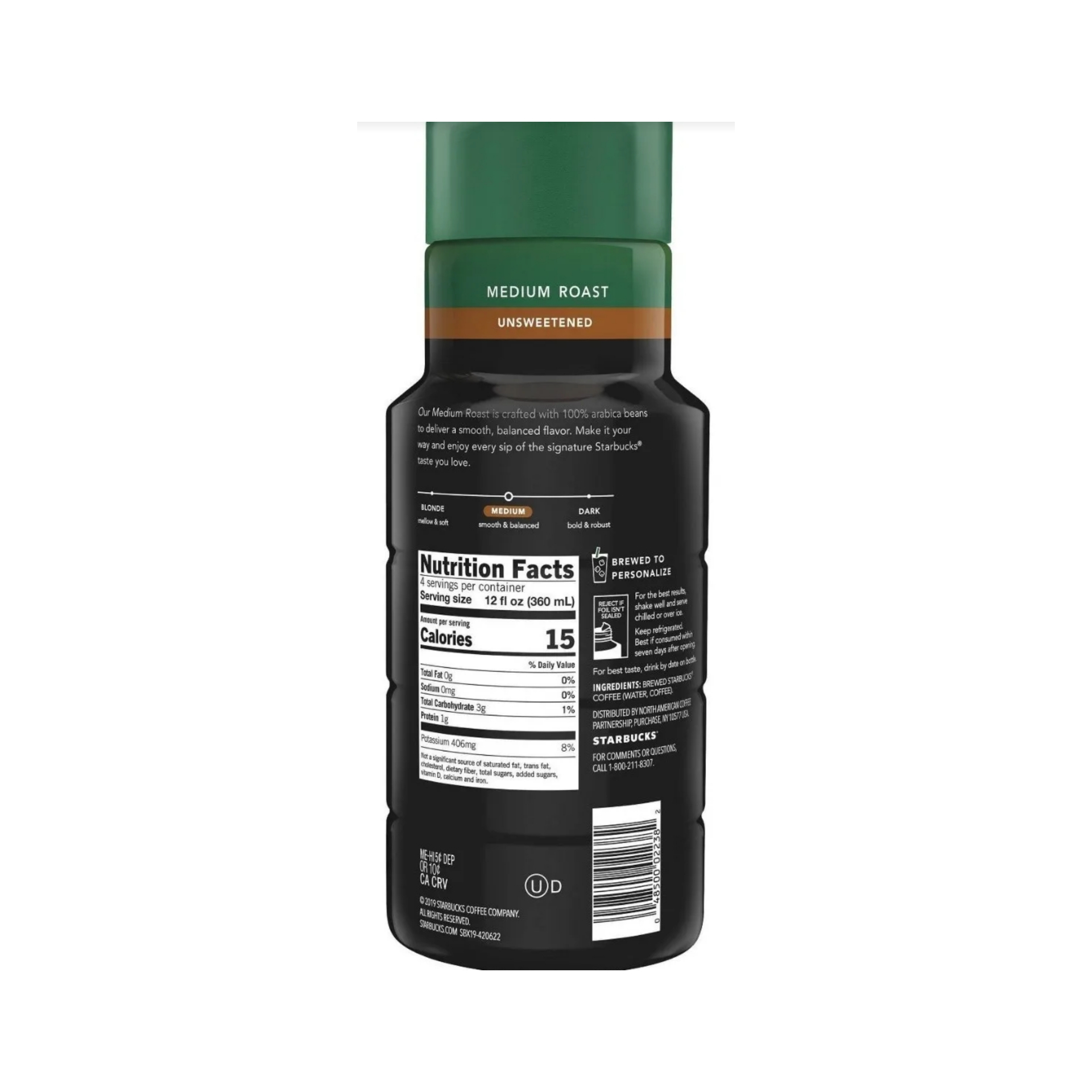 Iced Coffee Starbucks Medium Roast  Cafe Importado