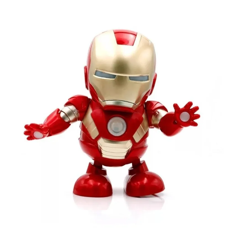Iron Man Dance Hero Robot Bailarin Juguete Marvel Avengers