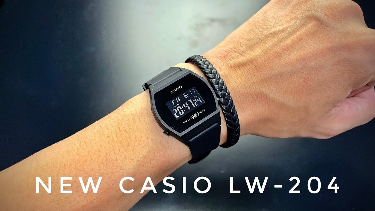 Reloj Casio Lw-204 Vintage Casual Deportivo Luz Cronometro