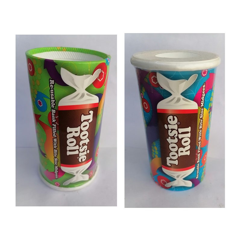 Chicloso Tootsie Roll En Forma De Alcancia