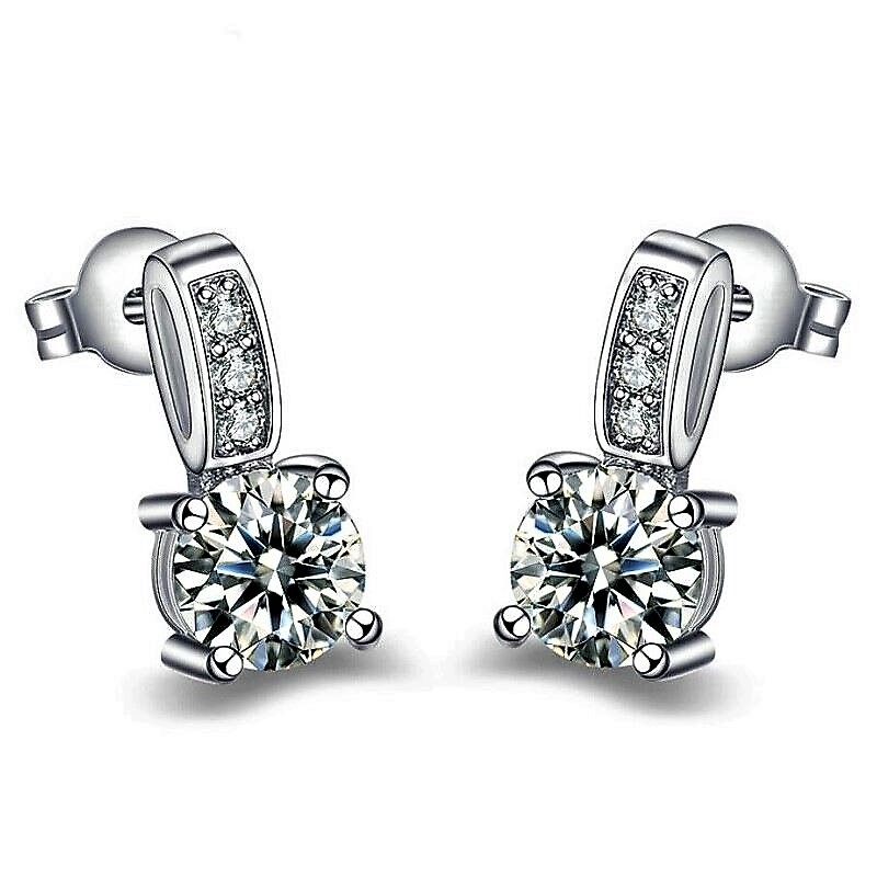 Set Destellos con Anillo Ajustable, Aretes, Dije y Cadena ADELSTEN en Chapa de Rodio y SWAROVSKI ELEMENTS INCLUYE DE REGALO ARETES DIAMOND Y CAJA PARA REGALO