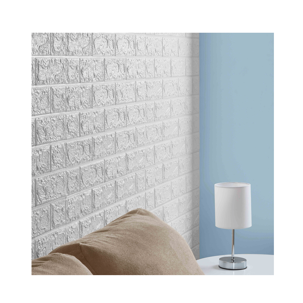 Adherible 3d Block Betterware Papel Tapiz Adherible 3d Tipo Block Blanco