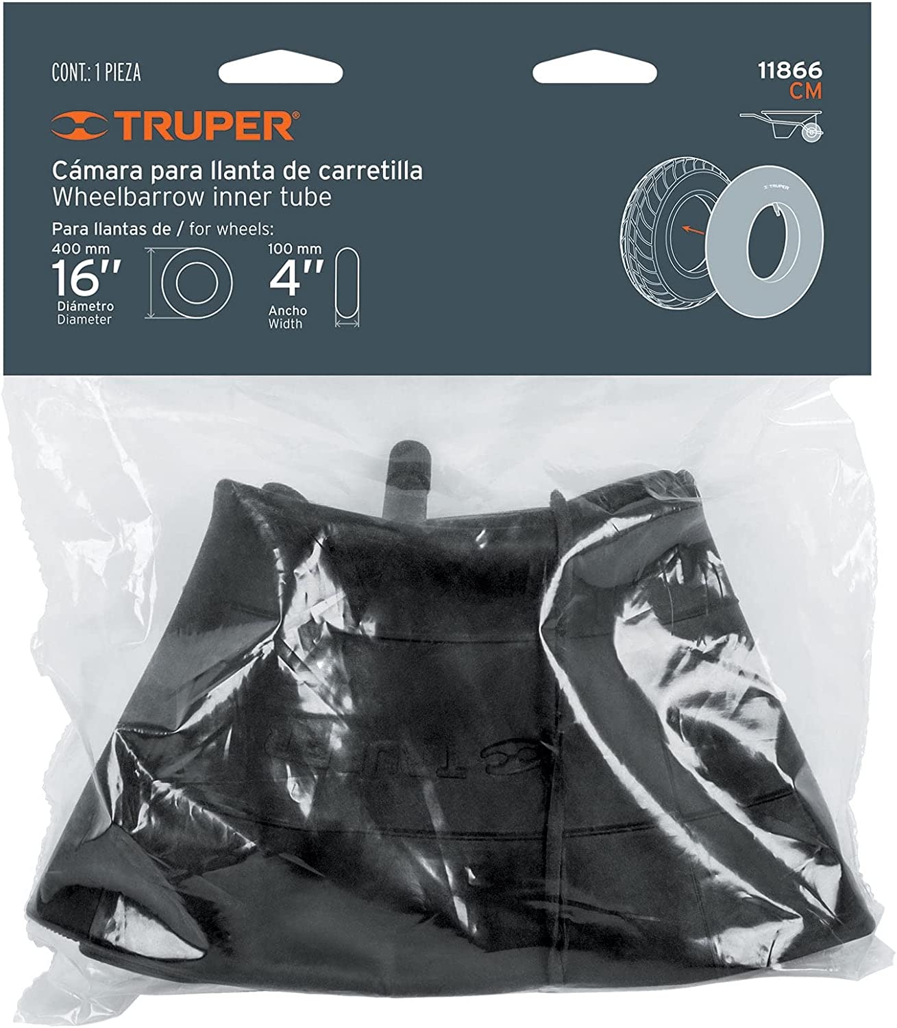 Camara para Llanta de Carretilla CM