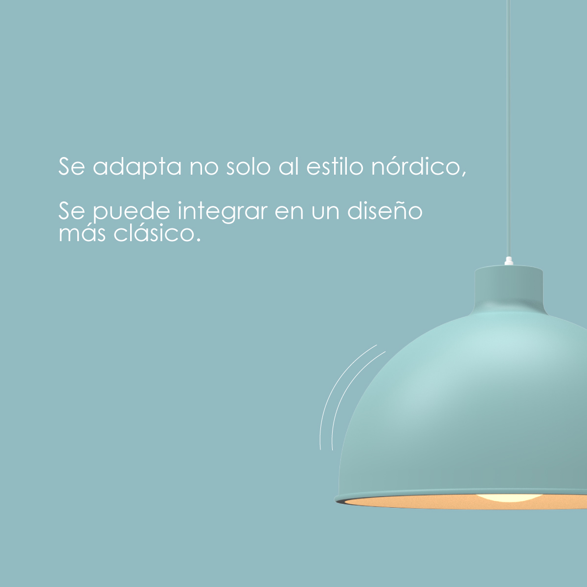 Ilios Innova Lampara de techo colgante decorativo estilo nórdico retro fabricada en hierro 36 cm de diámetro para habitación o sala de estar