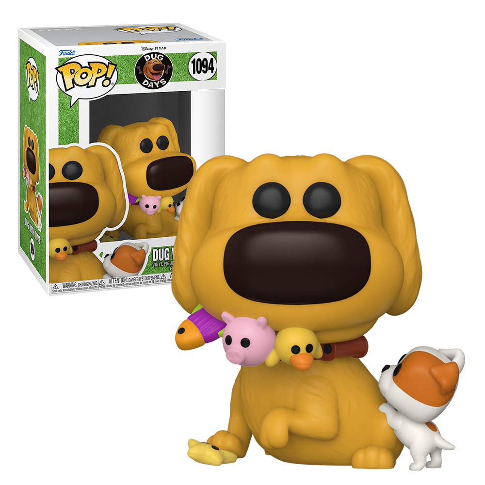 Funko Pop Dug Con Juguetes #1094 Serie Dug Days Disney Pixar Figura Original
