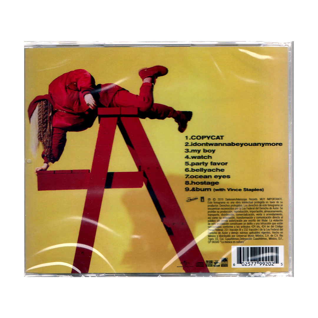 CD Billie Eilish / Dont smile at me