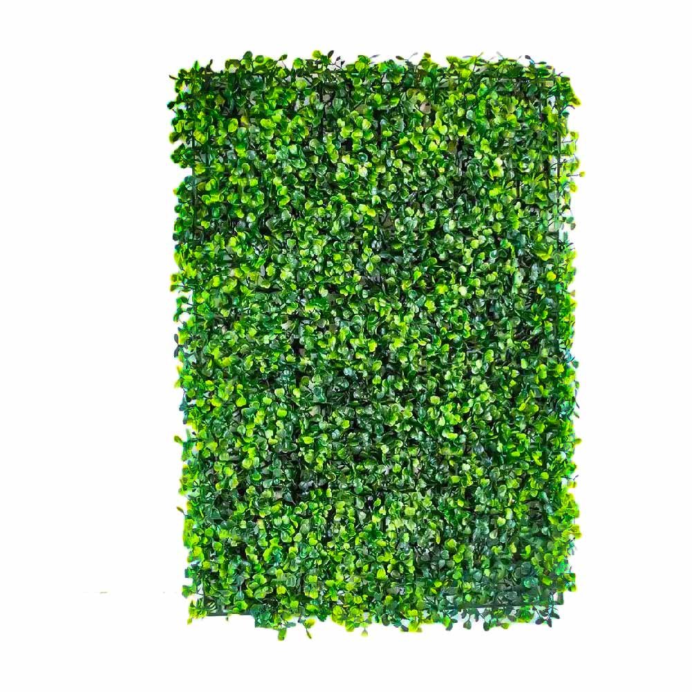 Muro Verde Follaje Artificial 20 Piezas De 60x40 Cm