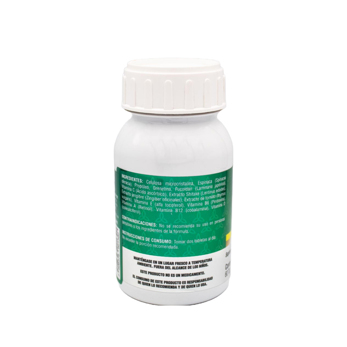 Suplemento alimenticio con antioxidantes, vitaminas y minerales, Escudo, 60 tabl