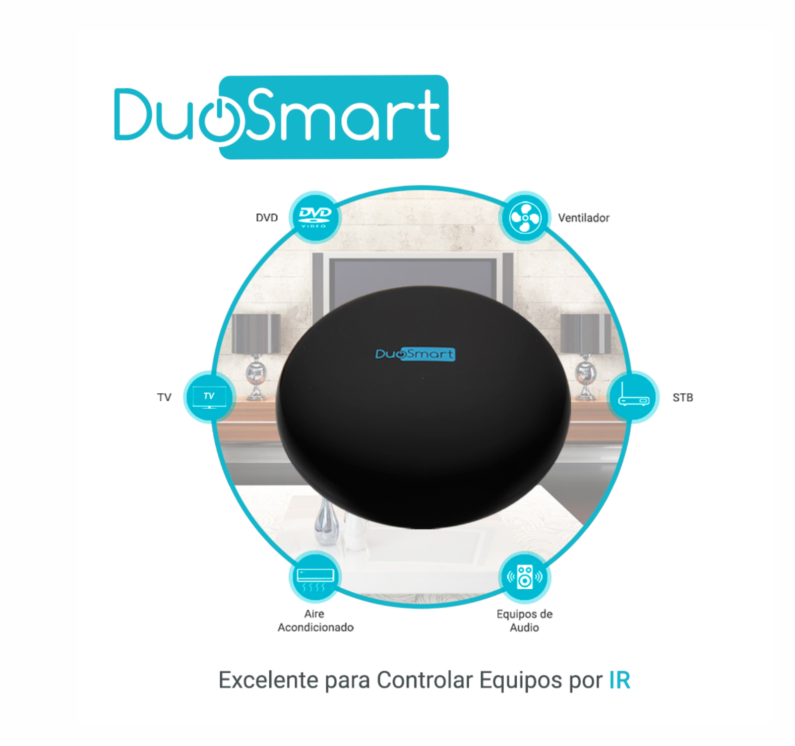 MODULO INFRARROJOR WIFI CONTROLA EQUIPOS QUE USEN CONTROL REMOTO INFRARROJO CON FUNCION DE APRENDIZAJE DE CODIGOS APP