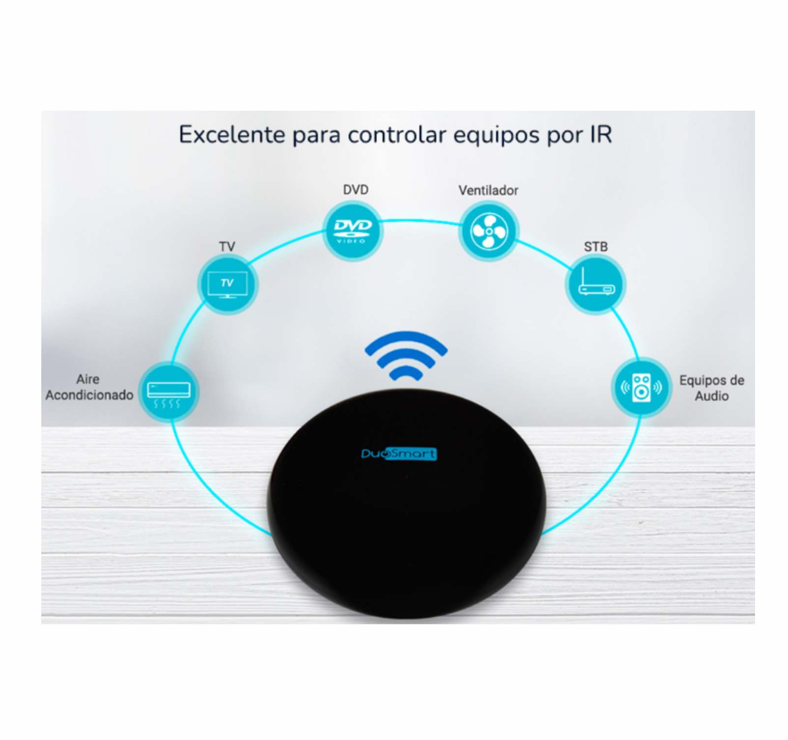 MODULO INFRARROJOR WIFI CONTROLA EQUIPOS QUE USEN CONTROL REMOTO INFRARROJO CON FUNCION DE APRENDIZAJE DE CODIGOS APP