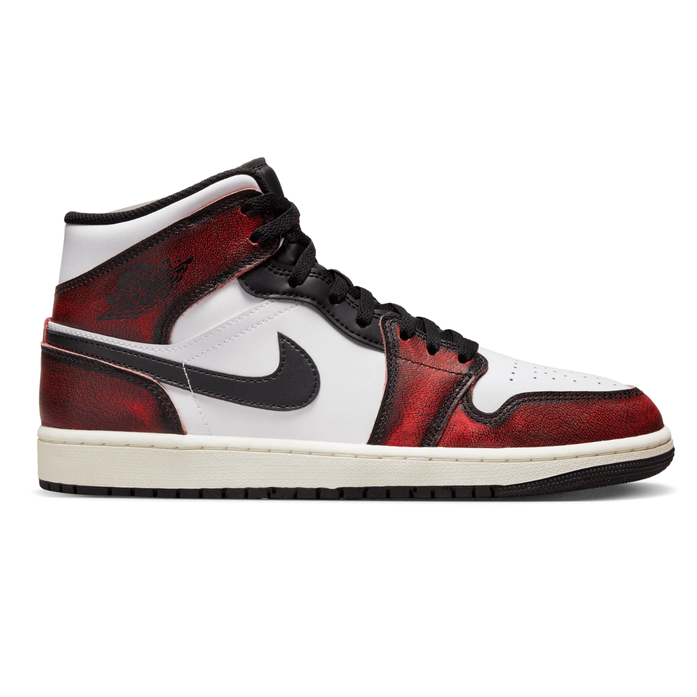Jordan 1 Mid Wear-Away Chicago