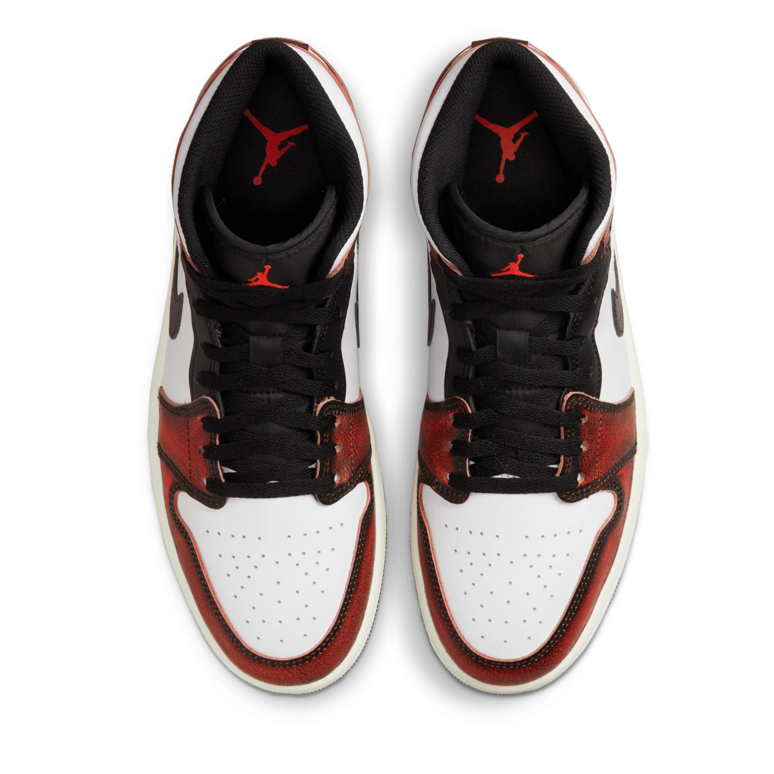 Jordan 1 Mid Wear-Away Chicago