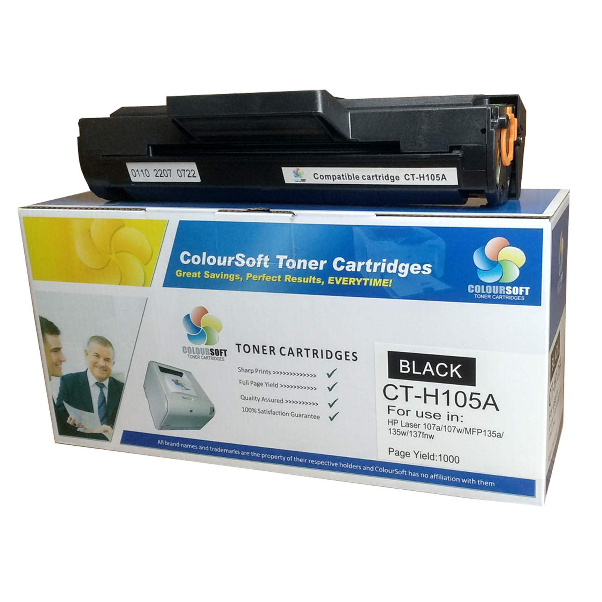 Toner COMPATIBLE Hp 105a W1105a Con Chip 107w /107a /m135