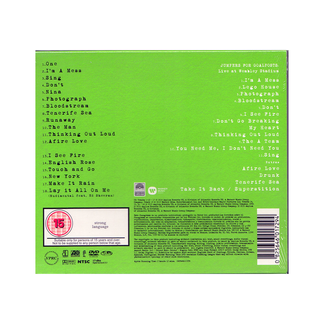 CD Ed Sheeran / X (Wembley edition) (con DVD)