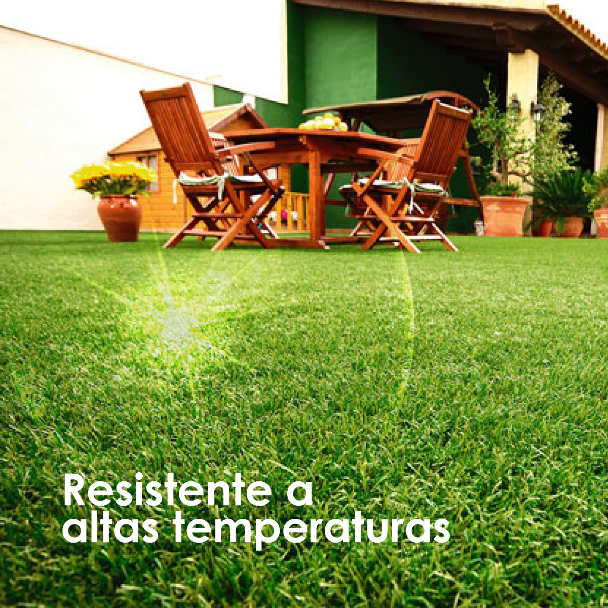 1m2 Pasto Sintético Tipo Alfombra 40mm Decoracion Exterior
