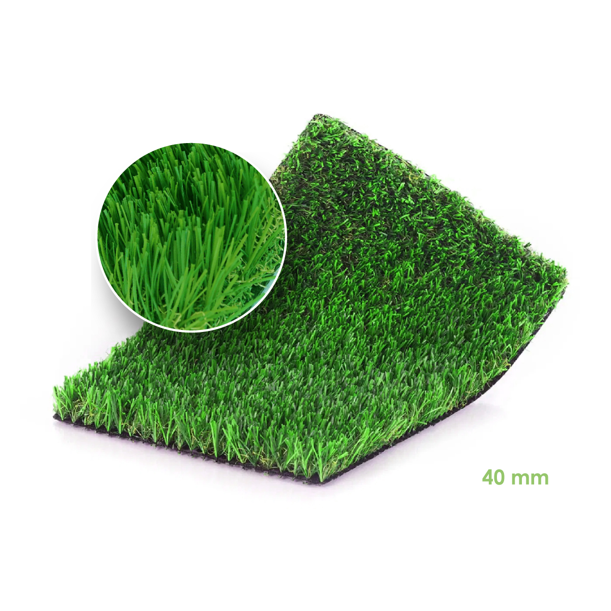 1m2 Pasto Sintético Tipo Alfombra 40mm Decoracion Exterior