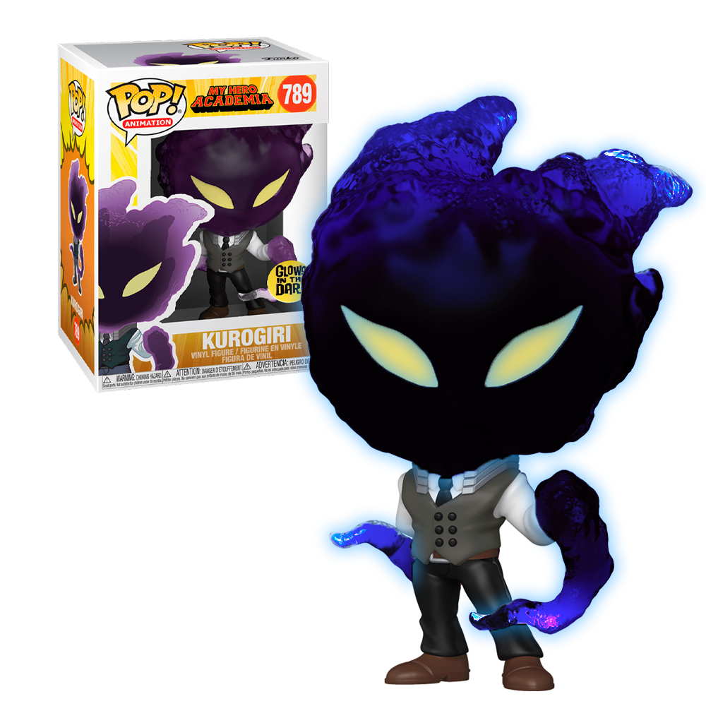 Funko Pop Kurogiri #789 Anime My Hero Academia Edicion Especial Glow Original
