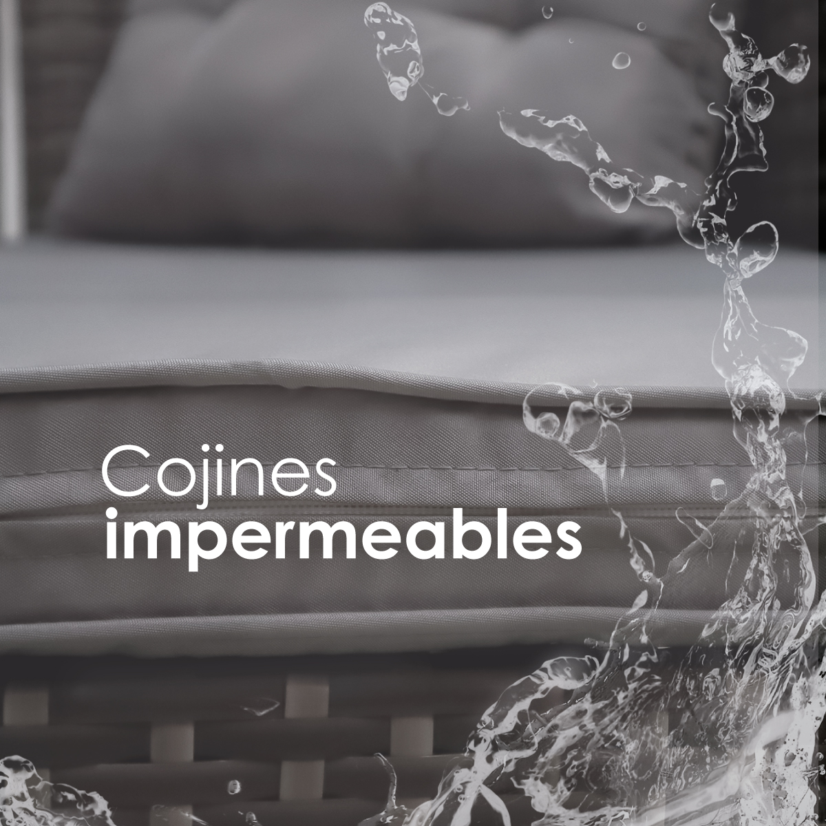 Juego De Sala Para Jardin Esquinera De Mimbre Exteriores