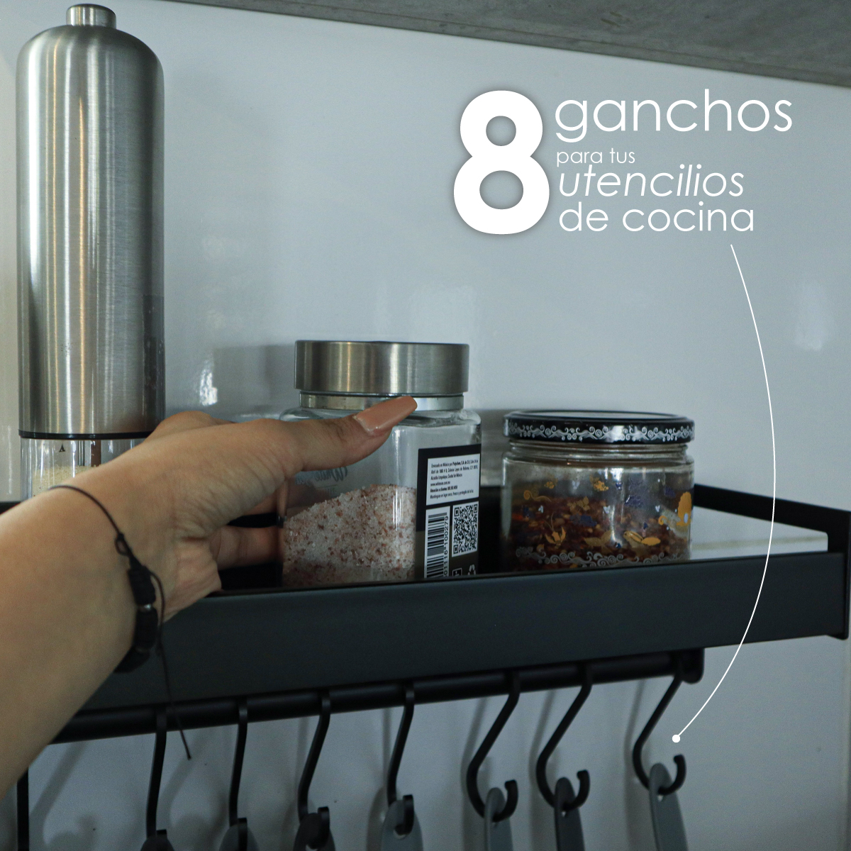 Estante Organizador De Utensilios De Cocina Y Especias Multi