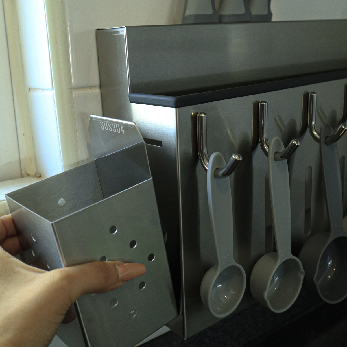 Estante Organizador De Utensilios De Cocina Multifuncional