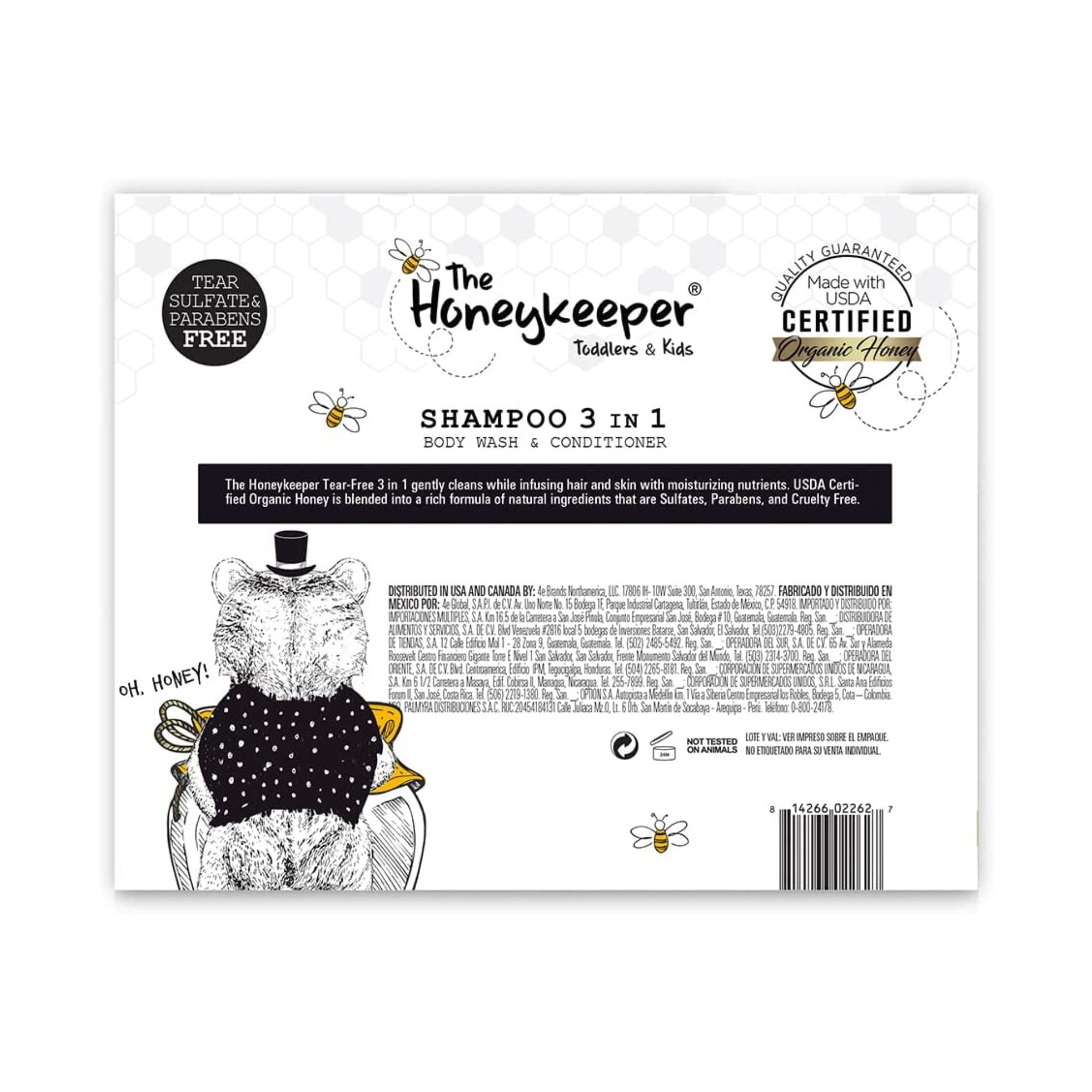 Shampoo 3 en 1 Niños The Honeykeeper 3 de 700 ml