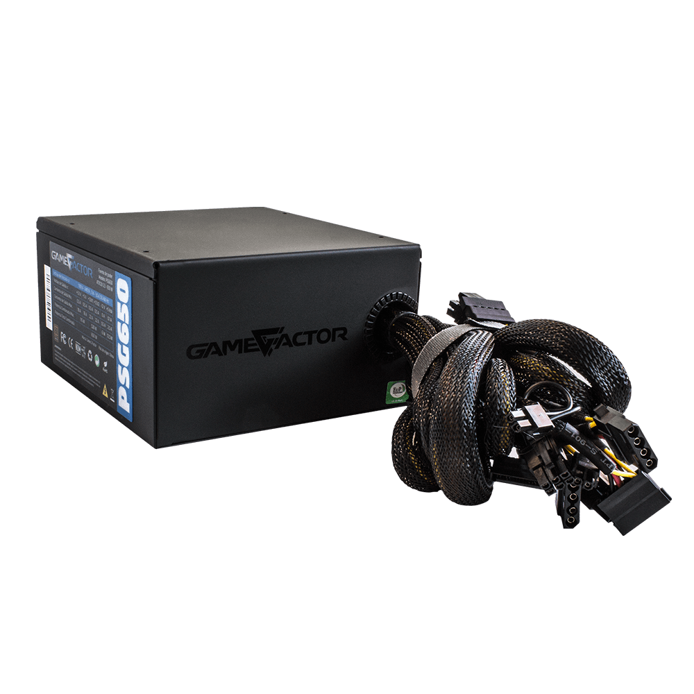 Fuente de Poder Game Factor 650 Watts Psg650 80 Plus Bronze ATX En-385896-1