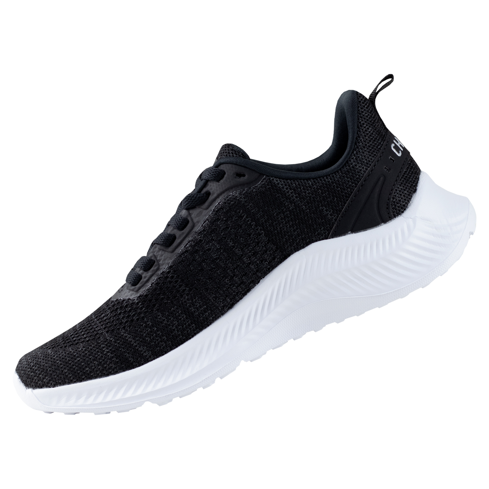 Tenis Charly Running Deportivo Caballero 1059082 Negro Blanco Original
