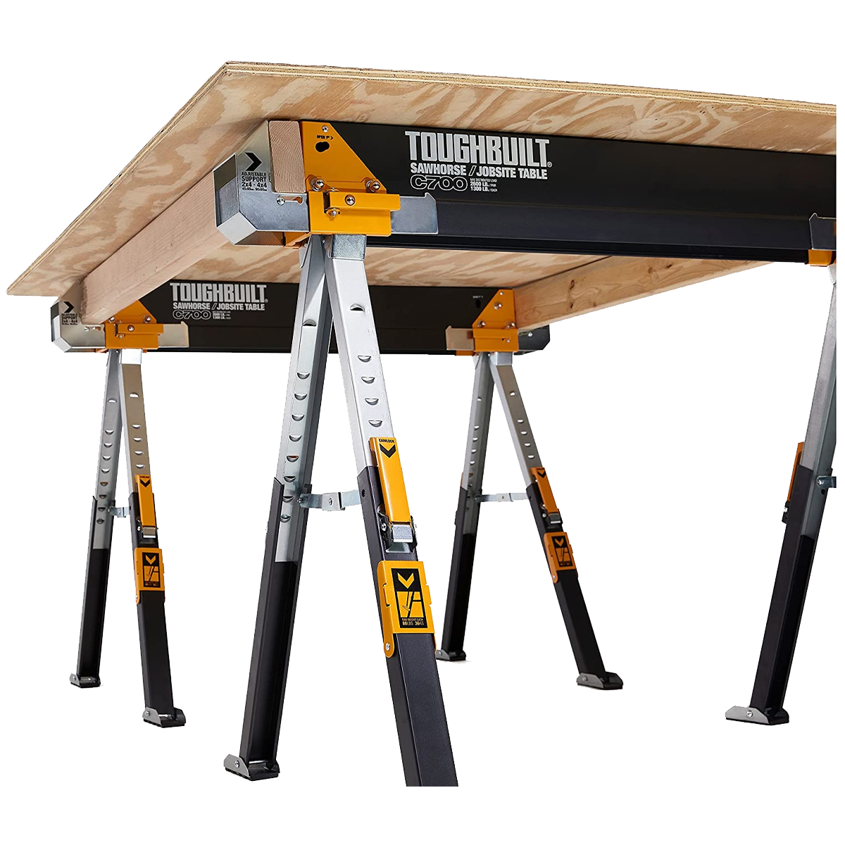 Toughbuilt Tb-c700-bse Burro De Trabajo (2pzas)