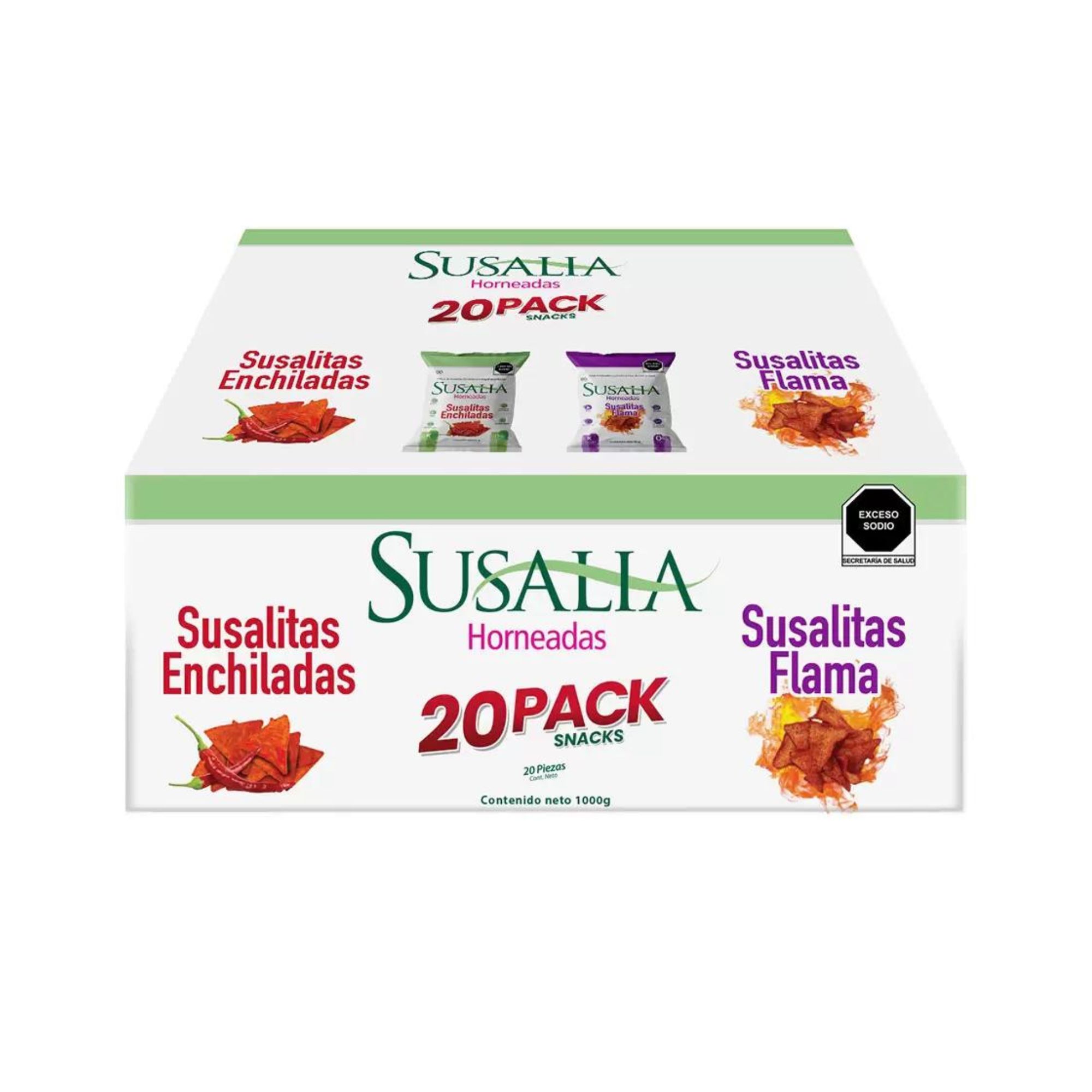 Maiz con Nopal Horneado Susalia 20 de 50g