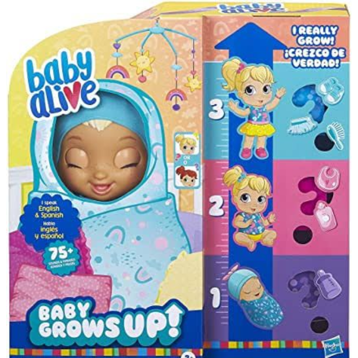 Baby Alive grows up crece conmigo