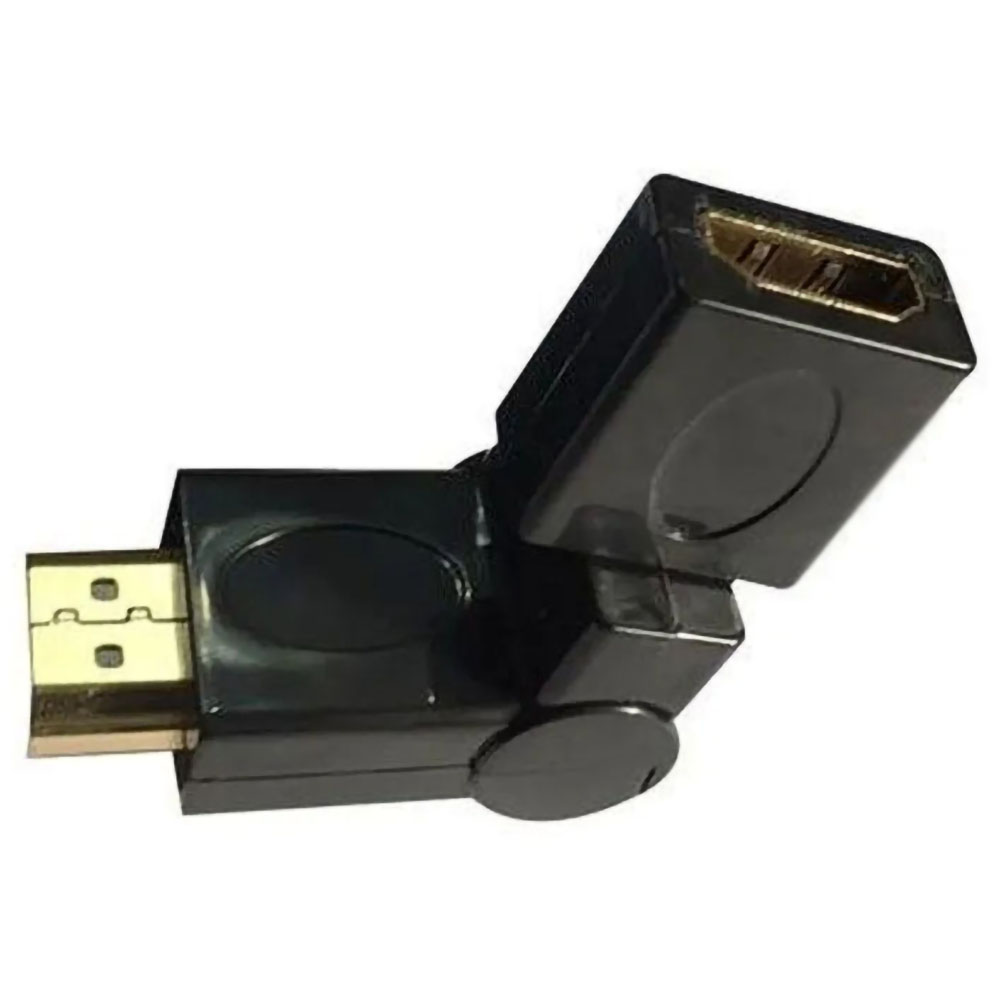 Adaptador HDMI Macho - Hembra tipo Codo