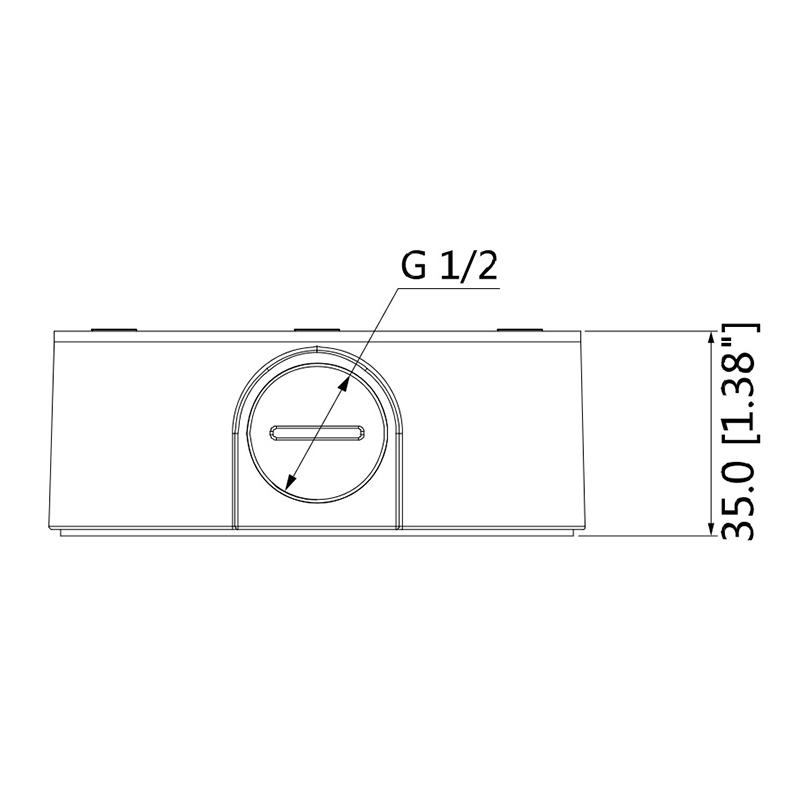 Caja de conexiones para cámaras bullet HFAW1000R / HFAW1100S / HFAW1200RM / HFAW2401S / HFW1120S / HFW1320S / HFW1320SW/ DAHUA PFA134
