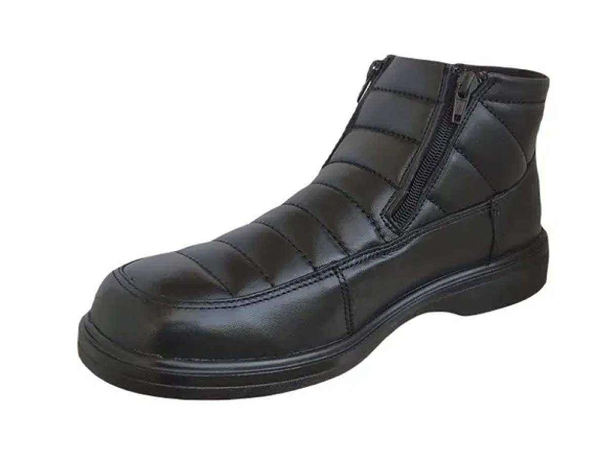 Zapato Botin Caballero Pie Delicado Confort 100% Piel Huella