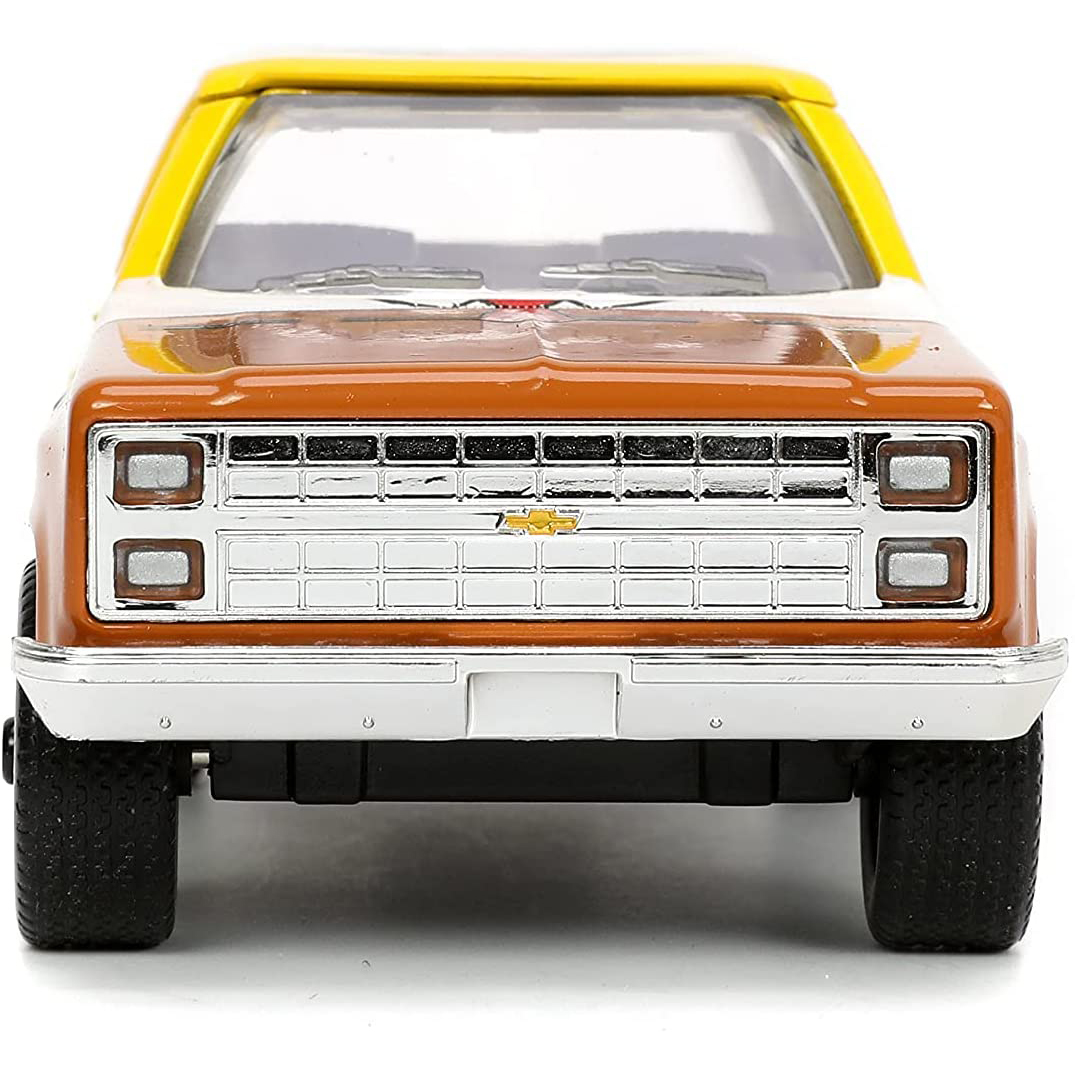 1980 Chevy K5 Blazer con Figura SpongeBob SquarePants Bob Esponja Jada Toys Escala 1:32
