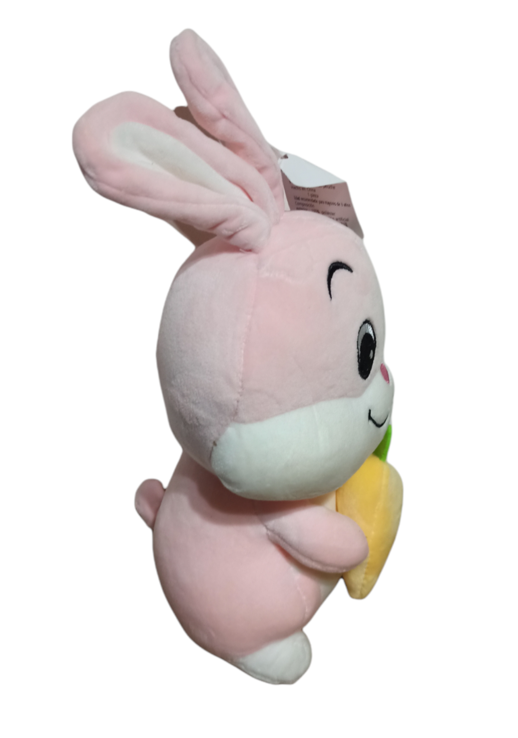 Peluche De Conejito Con Zanahoria Suave 30cm Muy Tierno Bebé