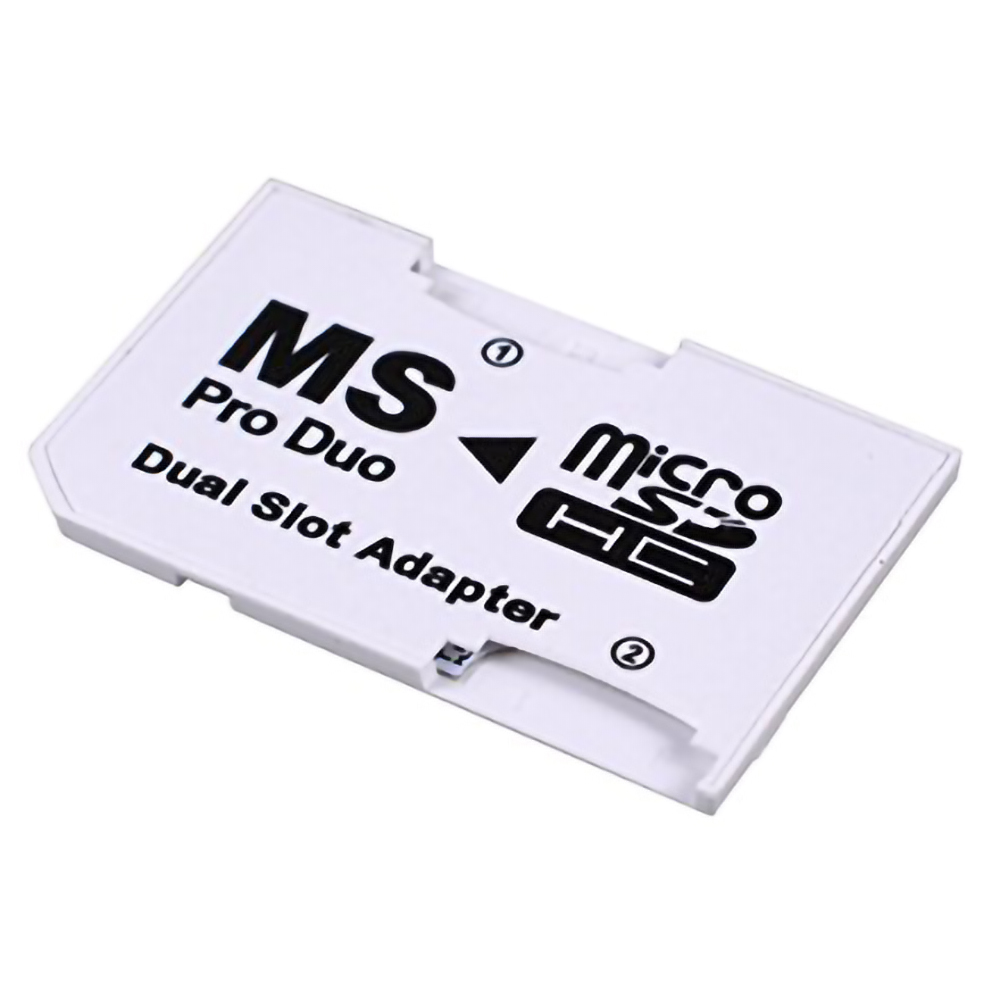 Adaptador Micro SD a Memory Stick Pro Duo Doble Ranura