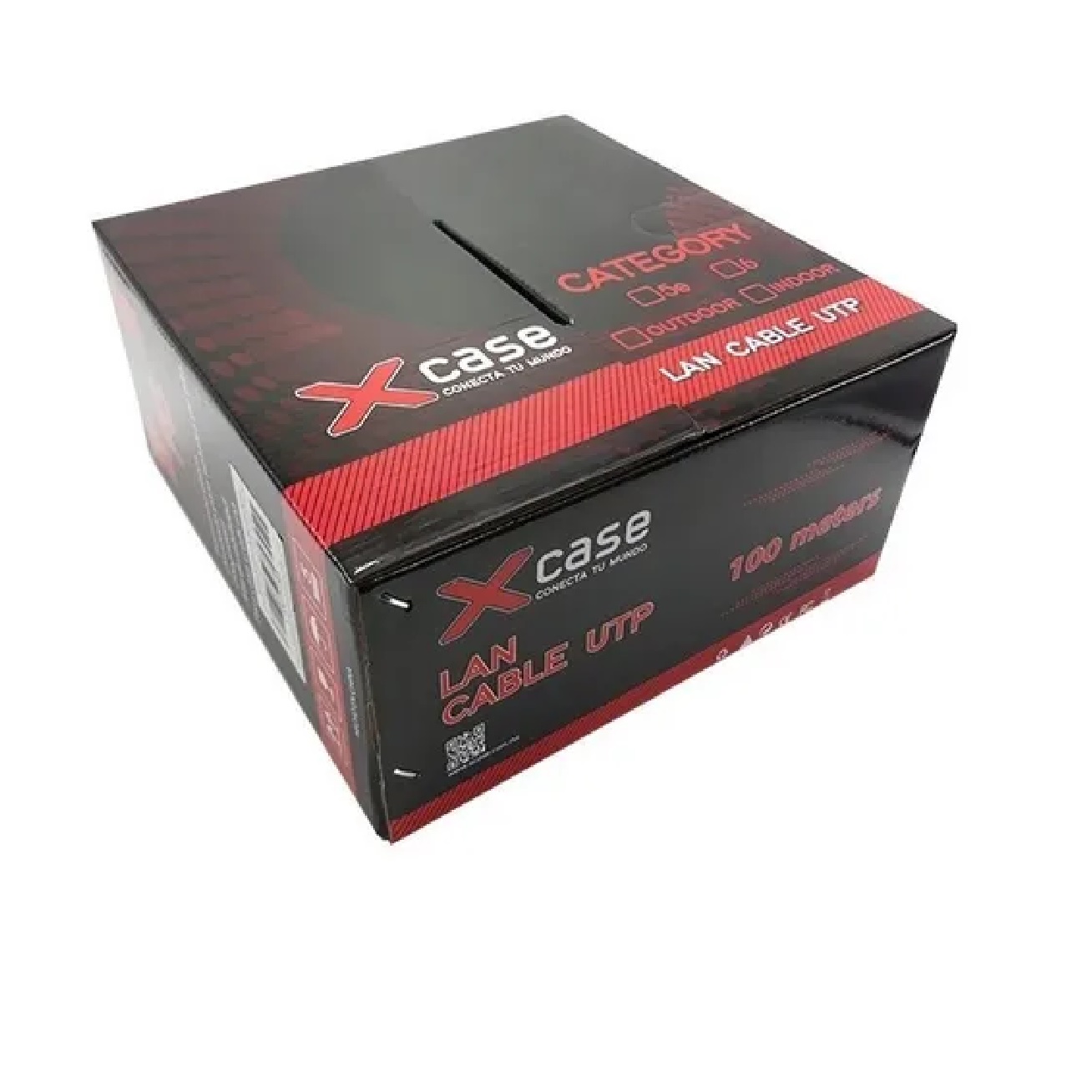 Bobina De 100mts Doble Forro Categoría 5e, Exterior