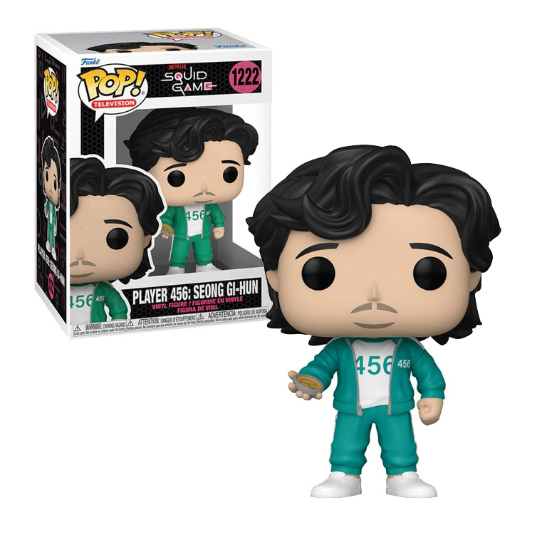 Funko Pop Player 456 Seong Gi-Hun 1222 Netflix Squid Game Juego del Calamar