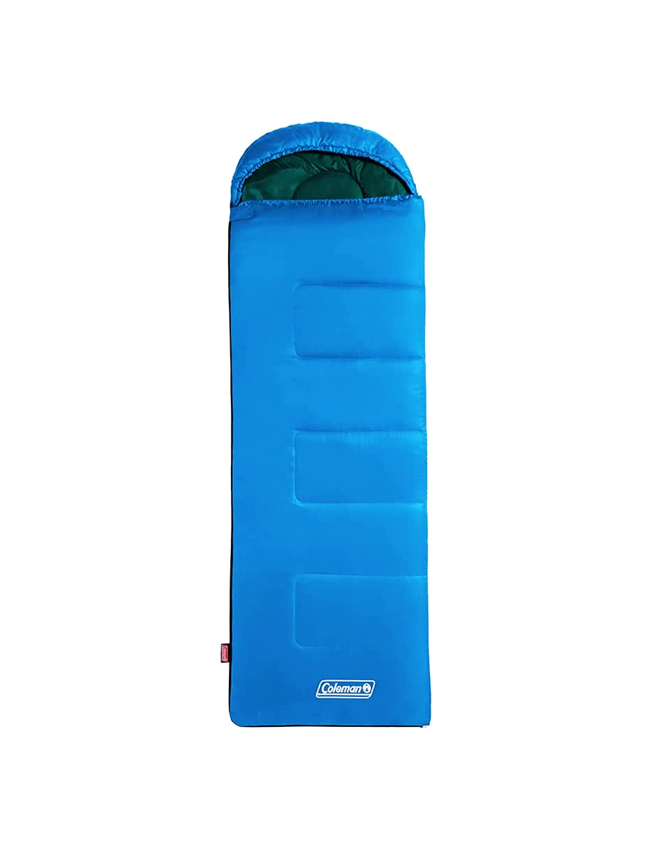 Sleeping Bag Individual Coleman Cirrus, C/gorro, 12c, Azul