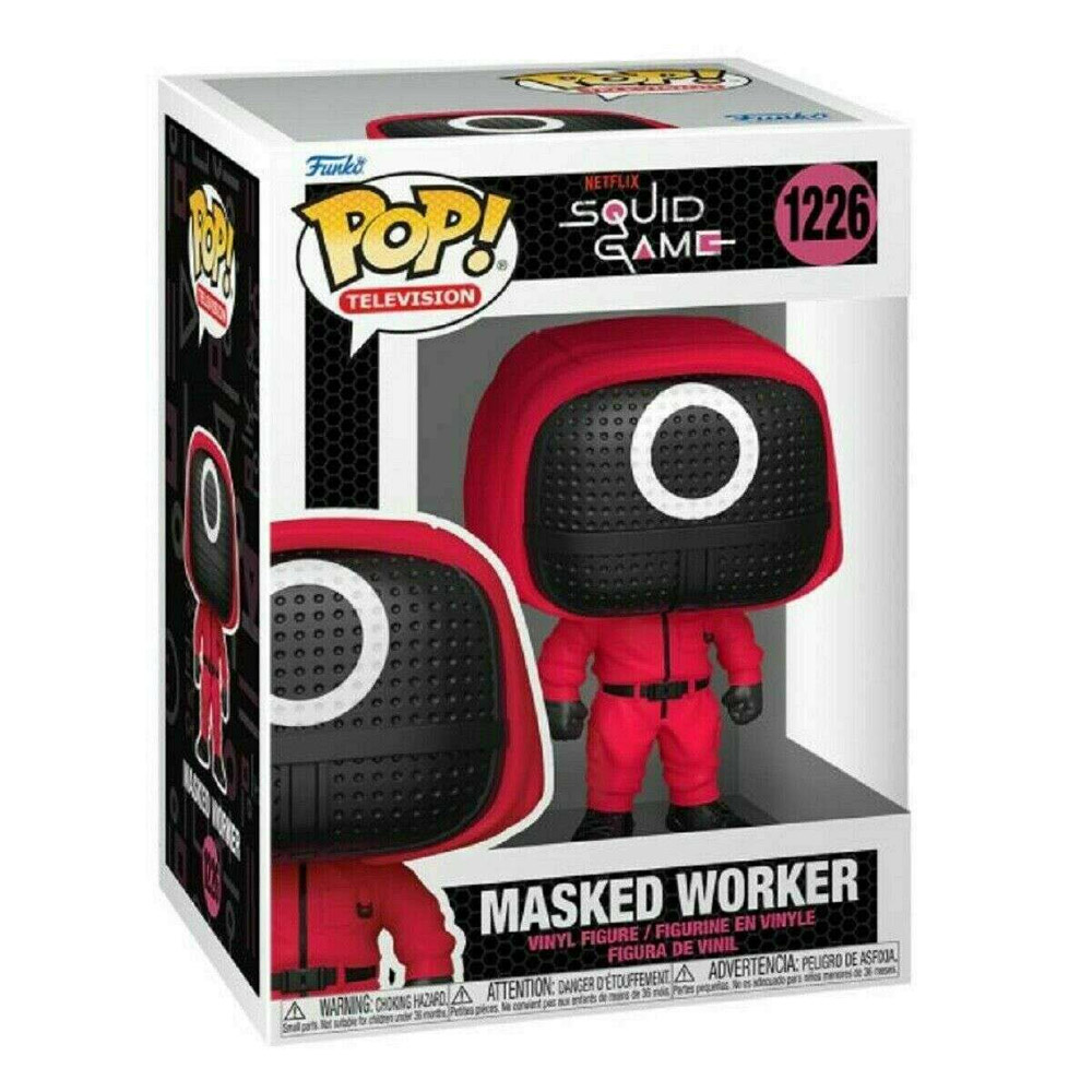Funko Pop Masked Worker 1226 Netflix Squid Game Juego del Calamar