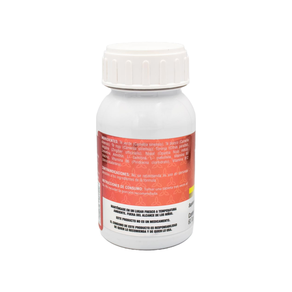 TECNUTRITIONS | Suplemento alimenticio con antioxidantes, fibras y vitaminas, The Green 3 en 1 | Excelente fuente de antioxidantes y termogenicos | 60 tabl