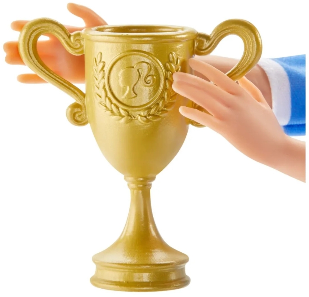 MUÑECA BARBIE CAREERS ENTRENADORA DE FUTBOL RUBIA 