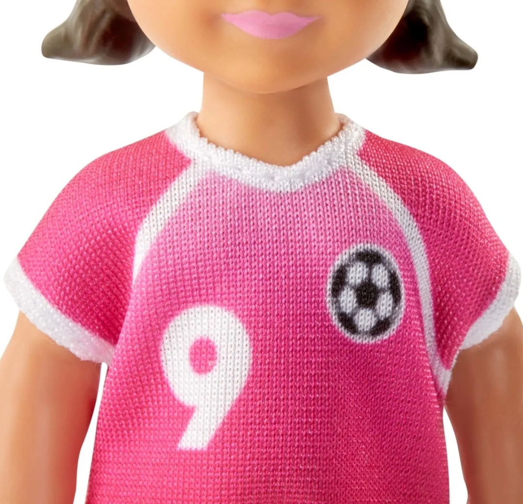 MUÑECA BARBIE CAREERS ENTRENADORA DE FUTBOL RUBIA 