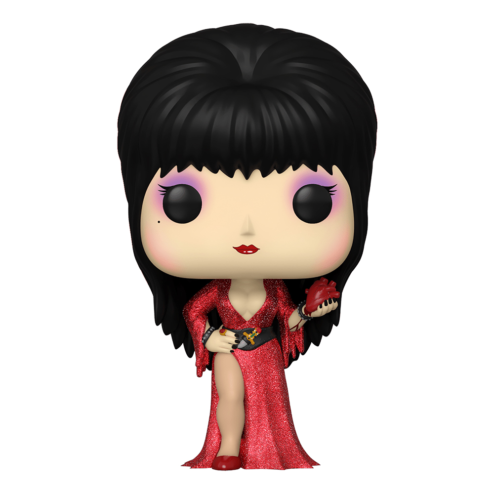 Funko Pop Elvira #68 Icons Dama De La Oscuridad Diamante Figura Original