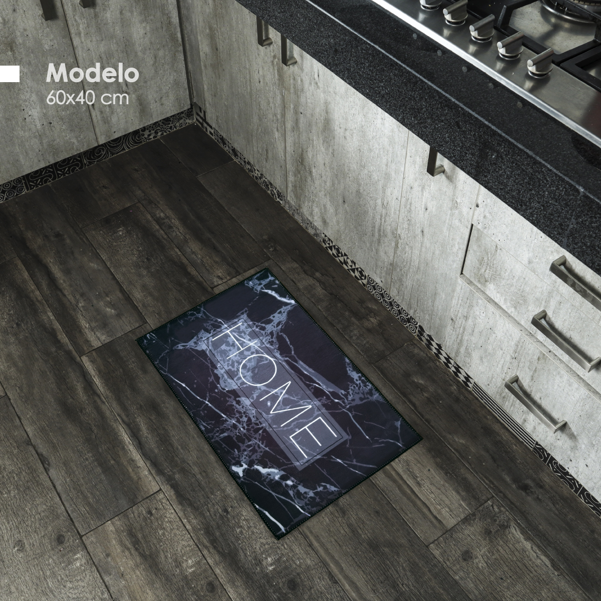 Tapete De Cocina Impermeable Antideslizante 40 X 60 Cm Home