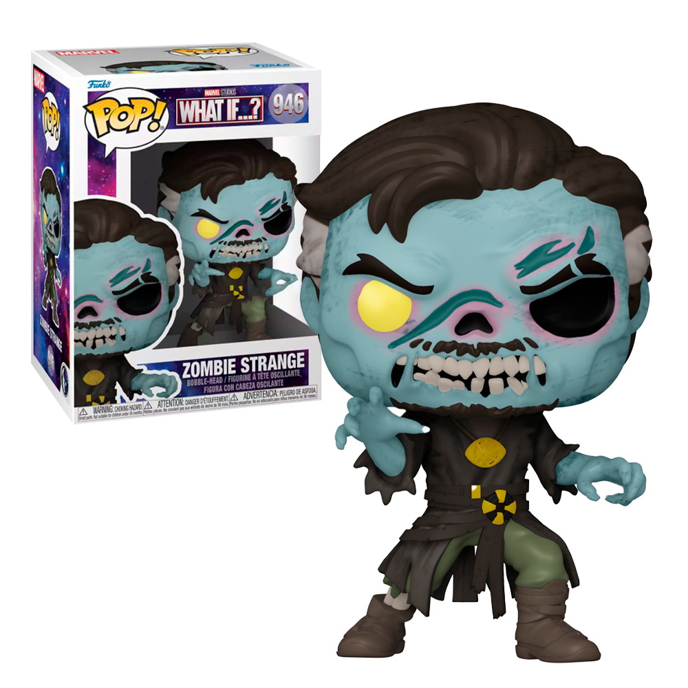 Funko Pop Zombie Strange #946 What If Marvel Edicion Especial Fig Original